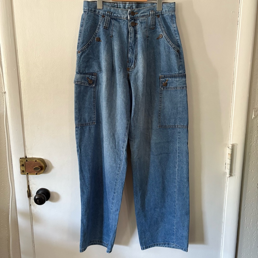 L.E.I. Denim Cargo Pants